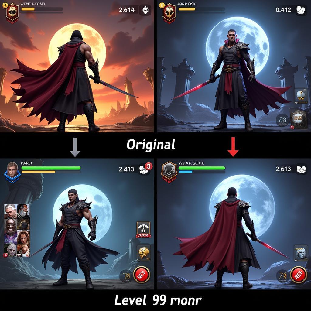 Shadow Fight 3 Mod APK vs. Original Gameplay Comparison