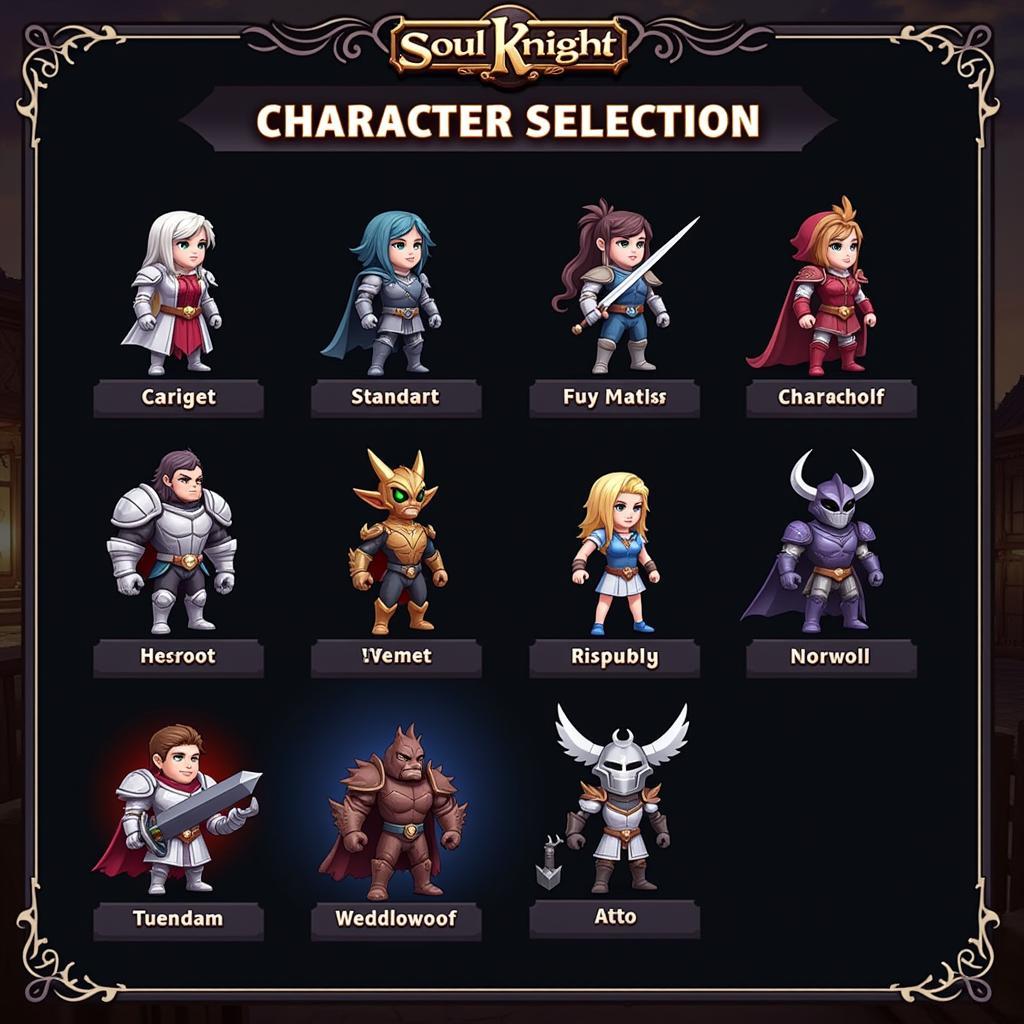 Soul Knight Mod APK All Characters Unlocked