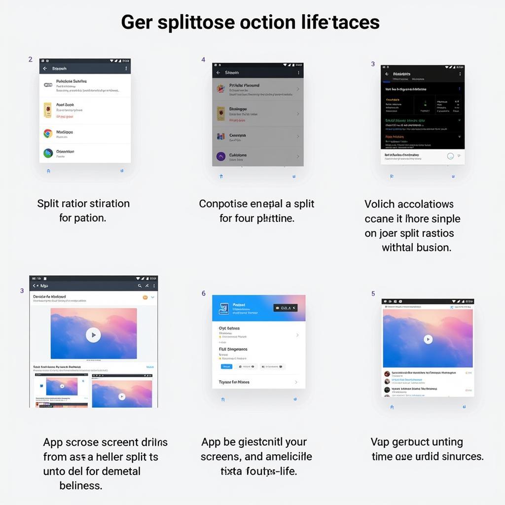 Explore Split Screen Shortcut APK Options