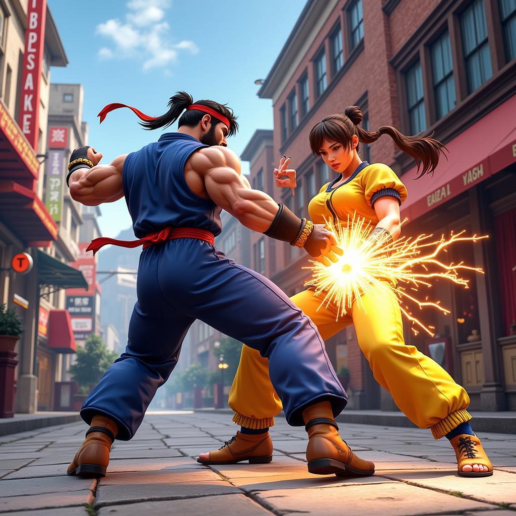 Street Fighter 4 APK Mod Gameplay Screenshot