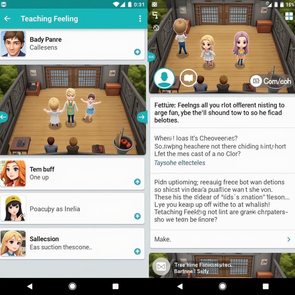 Teaching Feeling Mod APK Gameplay