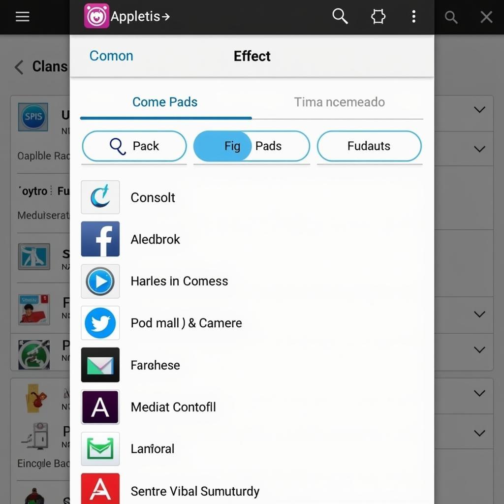 Unipad Mod APK Interface