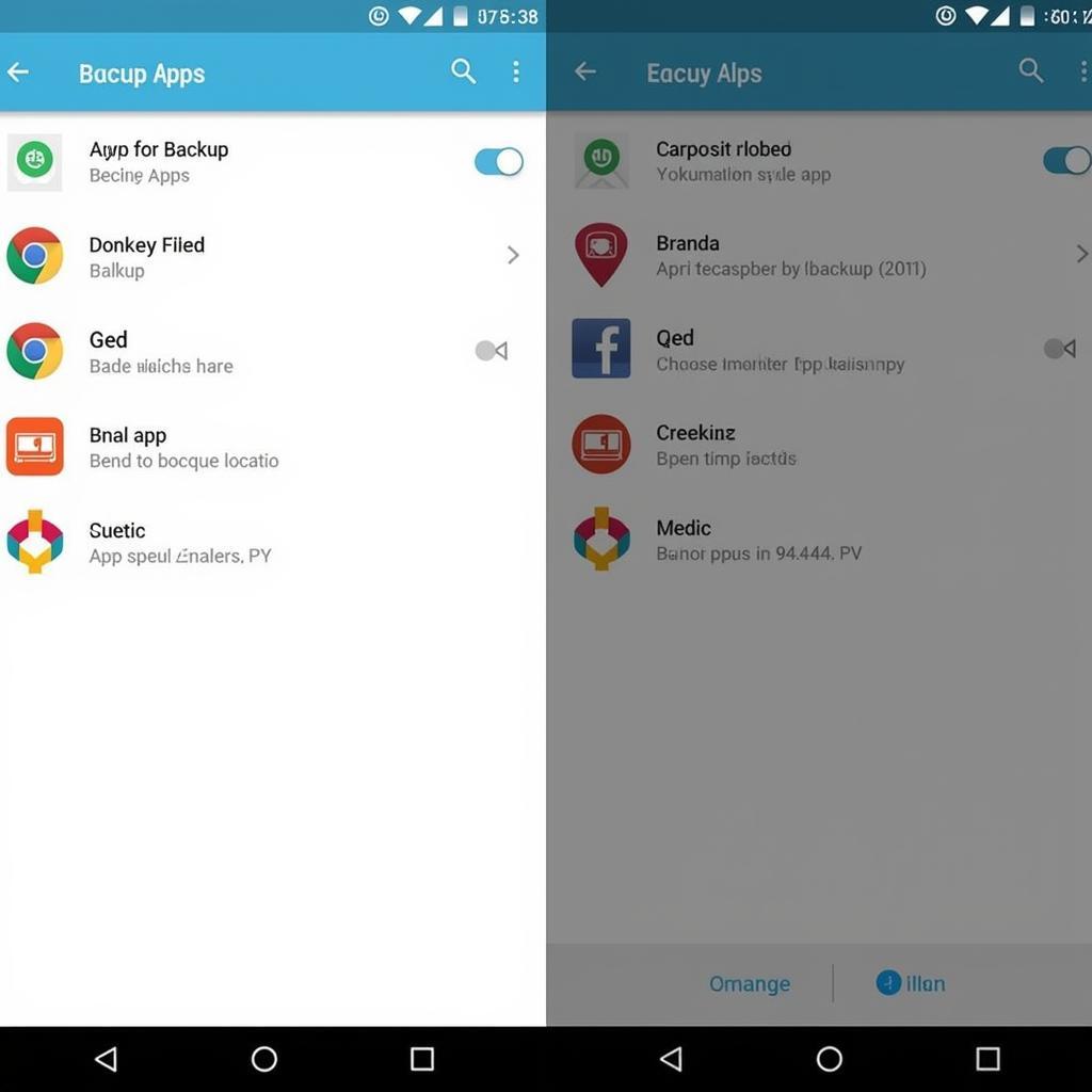 Using App Backup APK on Asus