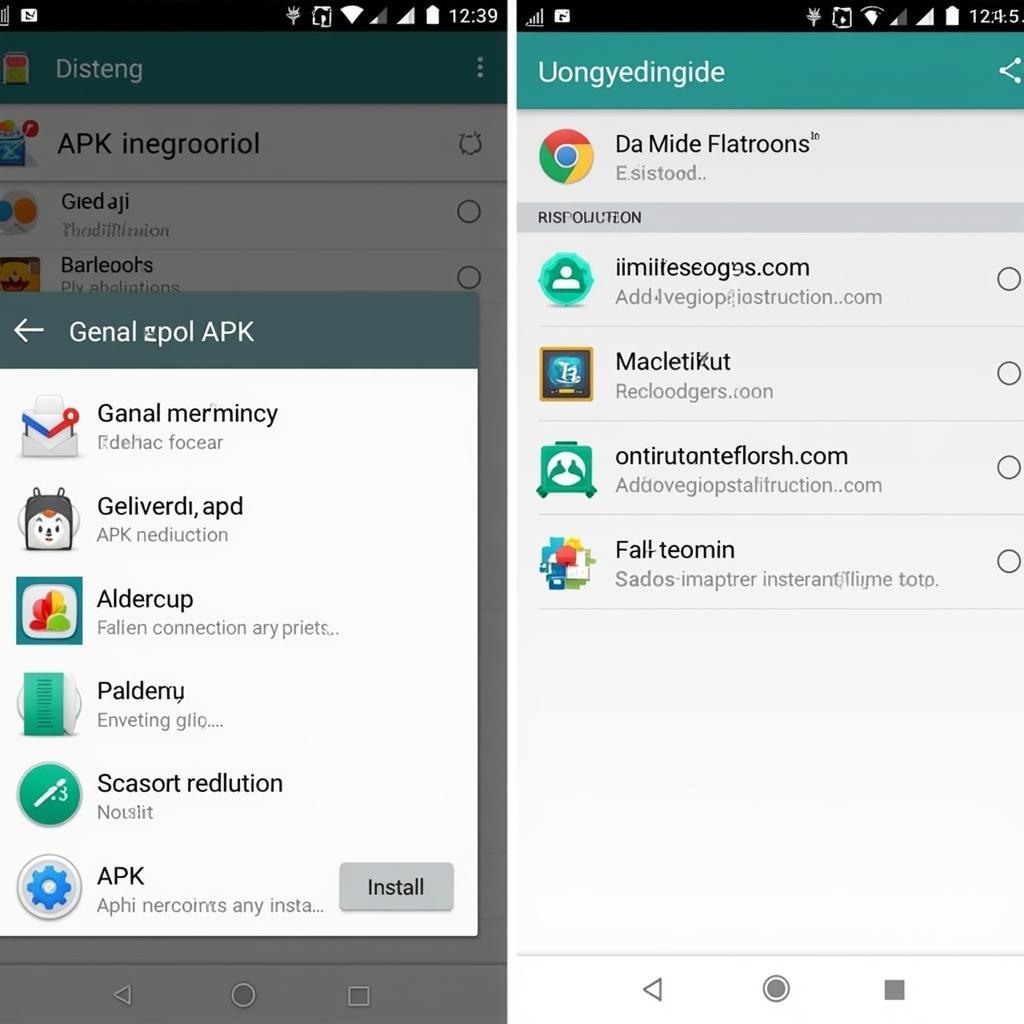 Using Third-Party APK Installer on Android