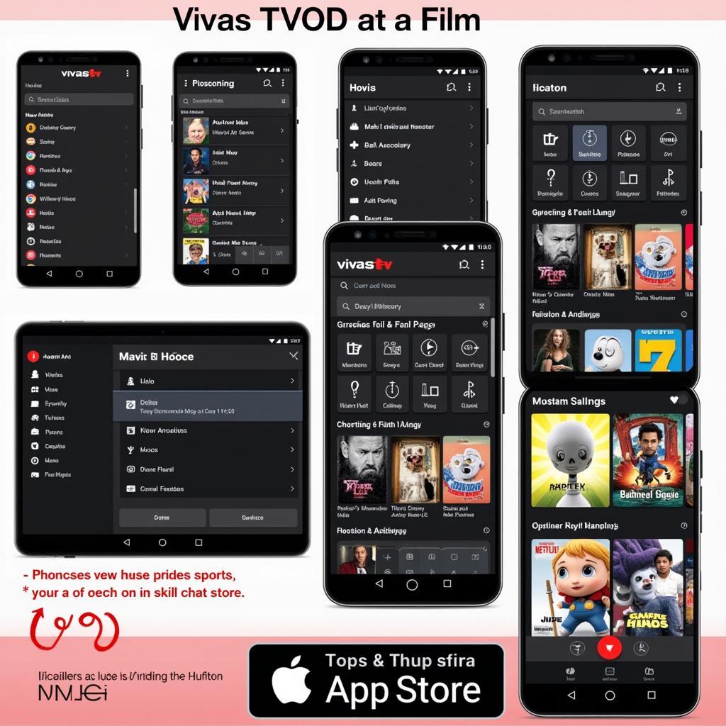 VivAS TVOD Film APK Interface