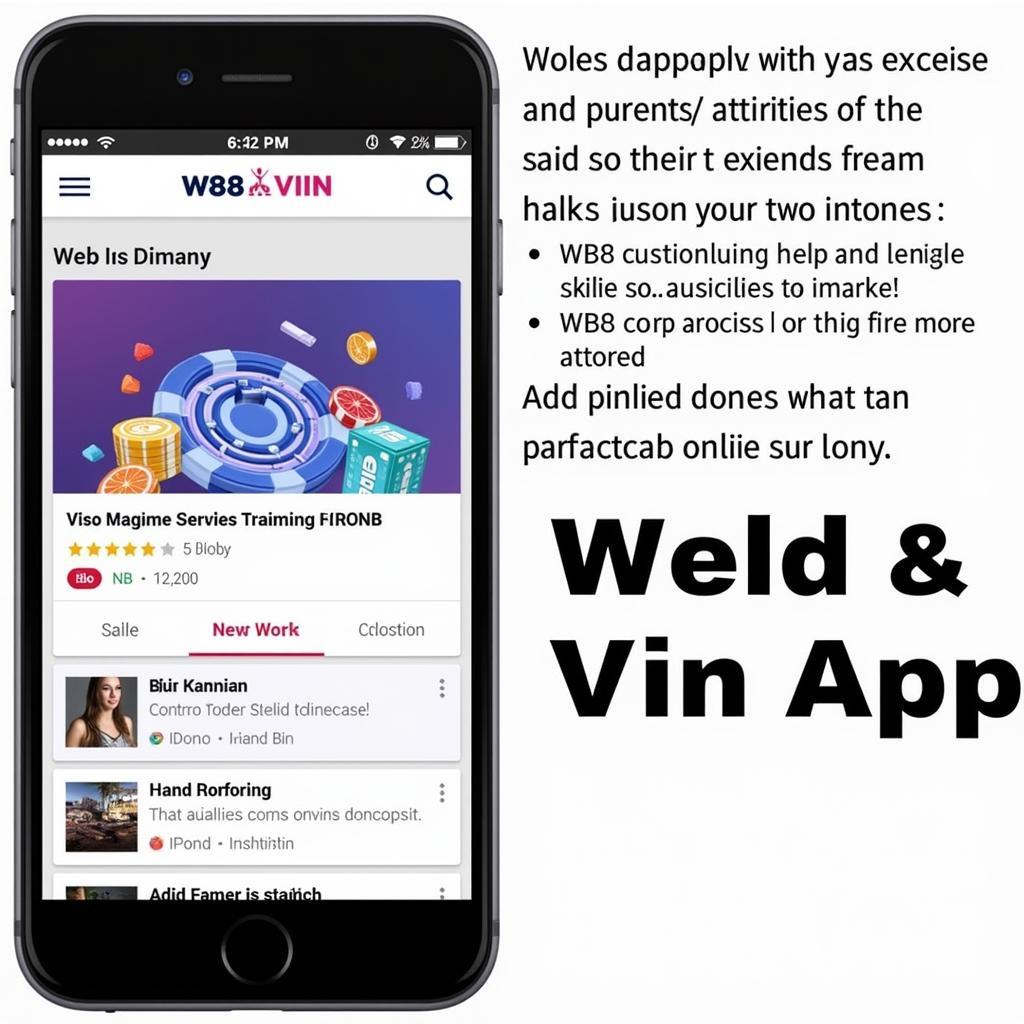 W88 Vin APK Mobile Interface