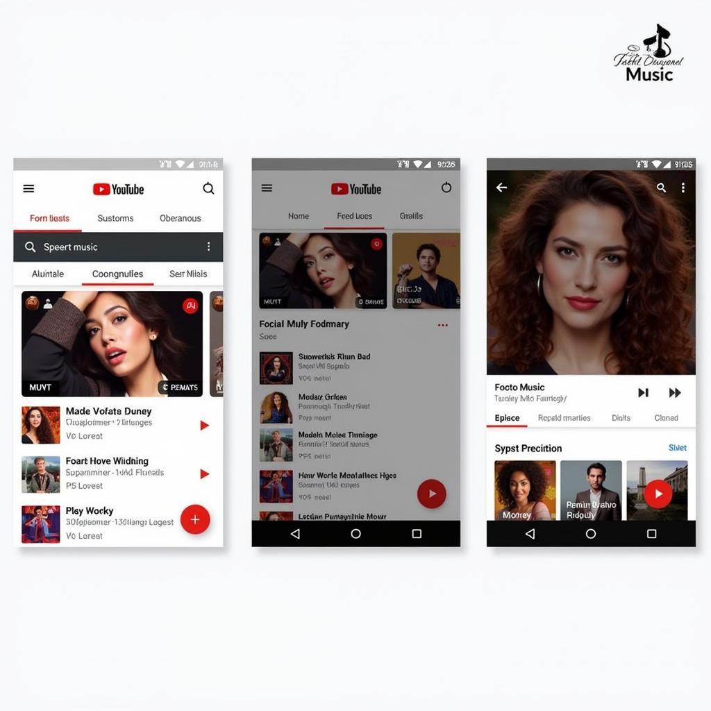 YouTube Music Premium APK Interface